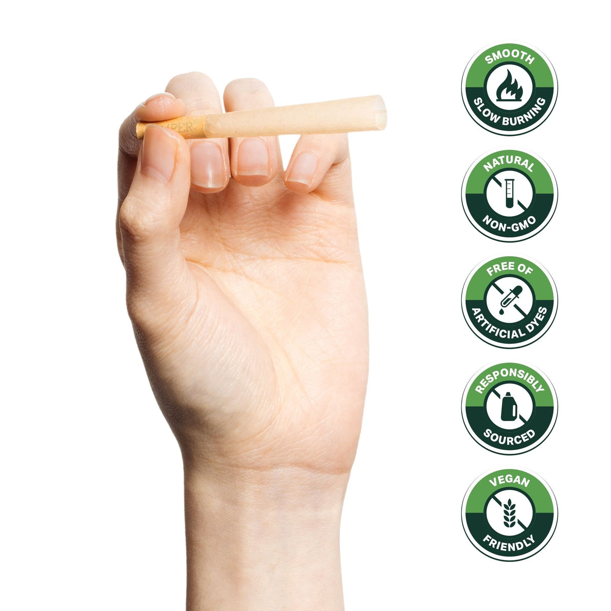 HEMPER Ultra Thin Mini Brown Cones – Pack of 10