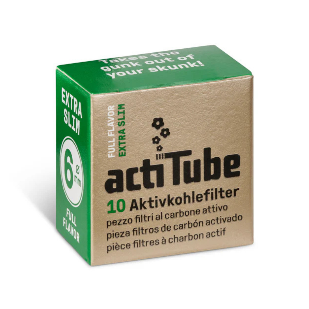 actiTube 6MM Activated Charcoal Extra Slim Filters - 10 Tips