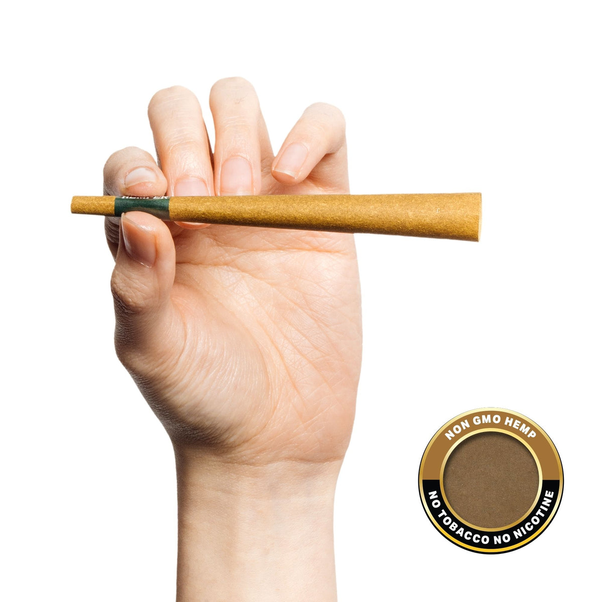 HEMPER Natural Hemp Cones with Paper Filter Tips – 2-Pack