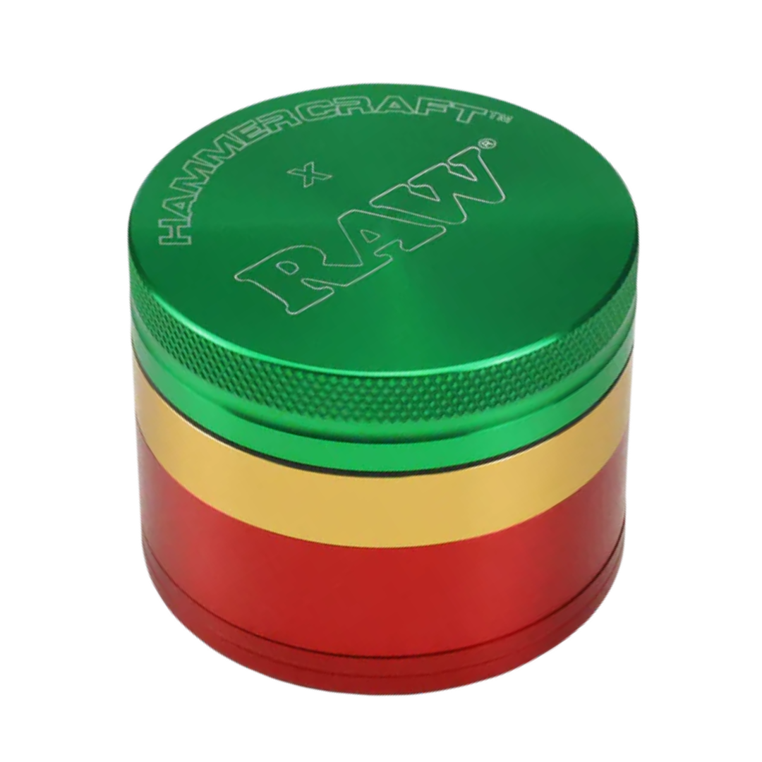 HAMMERCRAFT X RAW ALUMINUM GRINDER 4PT - RASTA