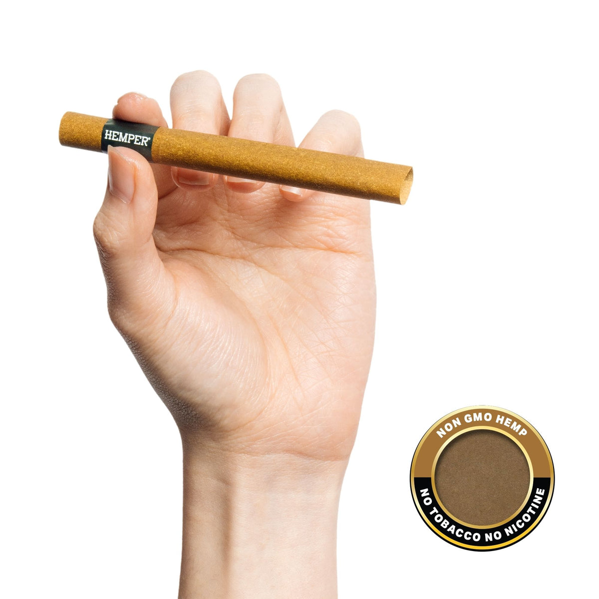 HEMPER Honey Flavored Rolls with Paper Filter Tips – 2-Pack