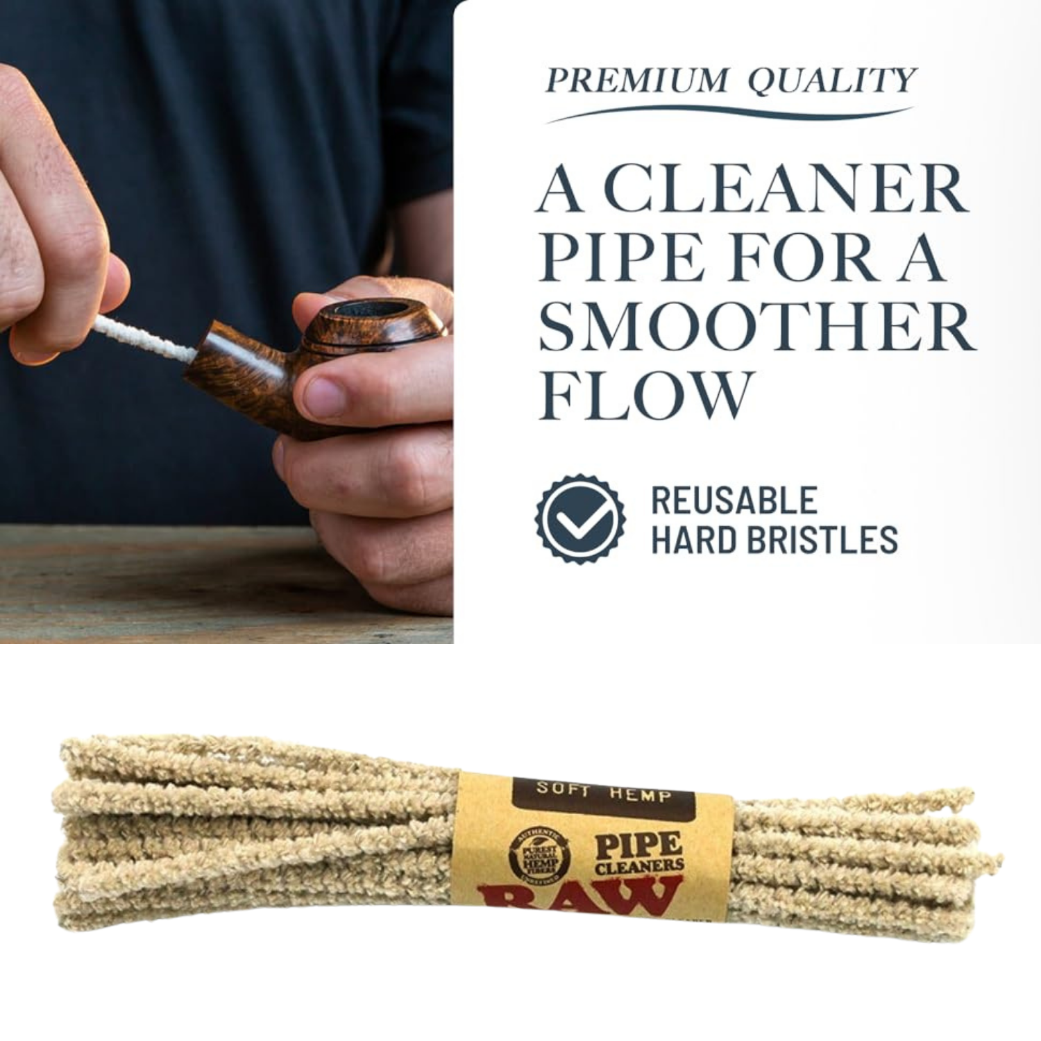 RAW Soft Pipe Cleaners - 24 Bundle
