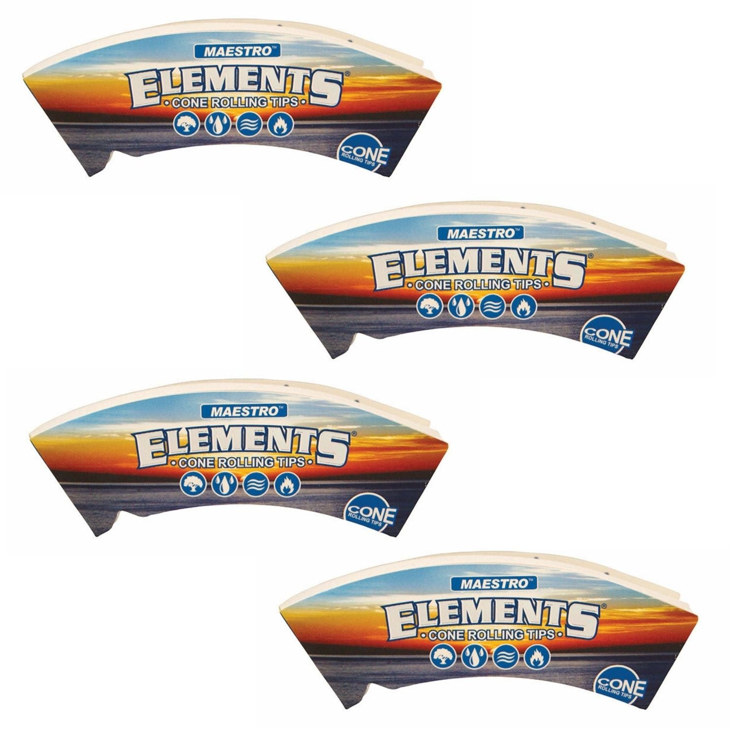 Elements Maestro Cone Filter Tips - 32 Tips