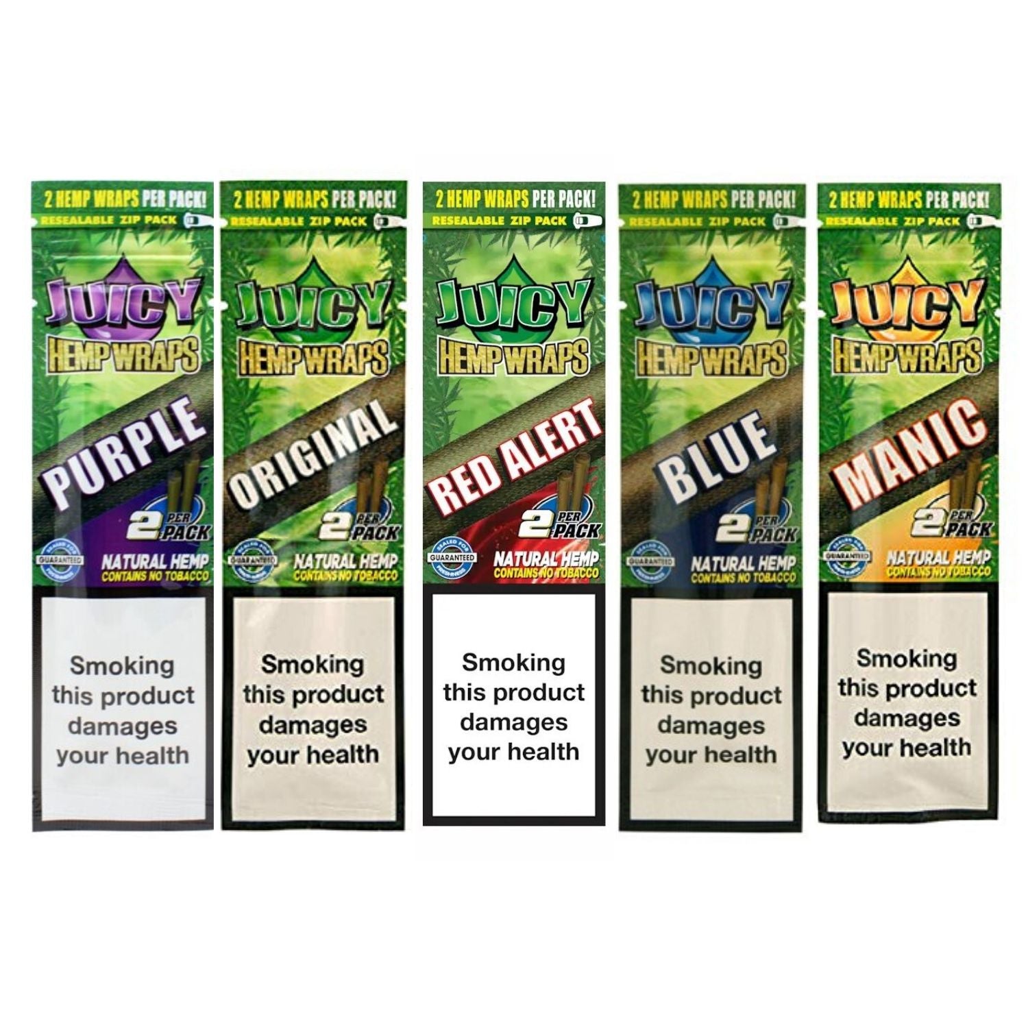 Juciy Organic Blunt Wraps - Assorted Flavor