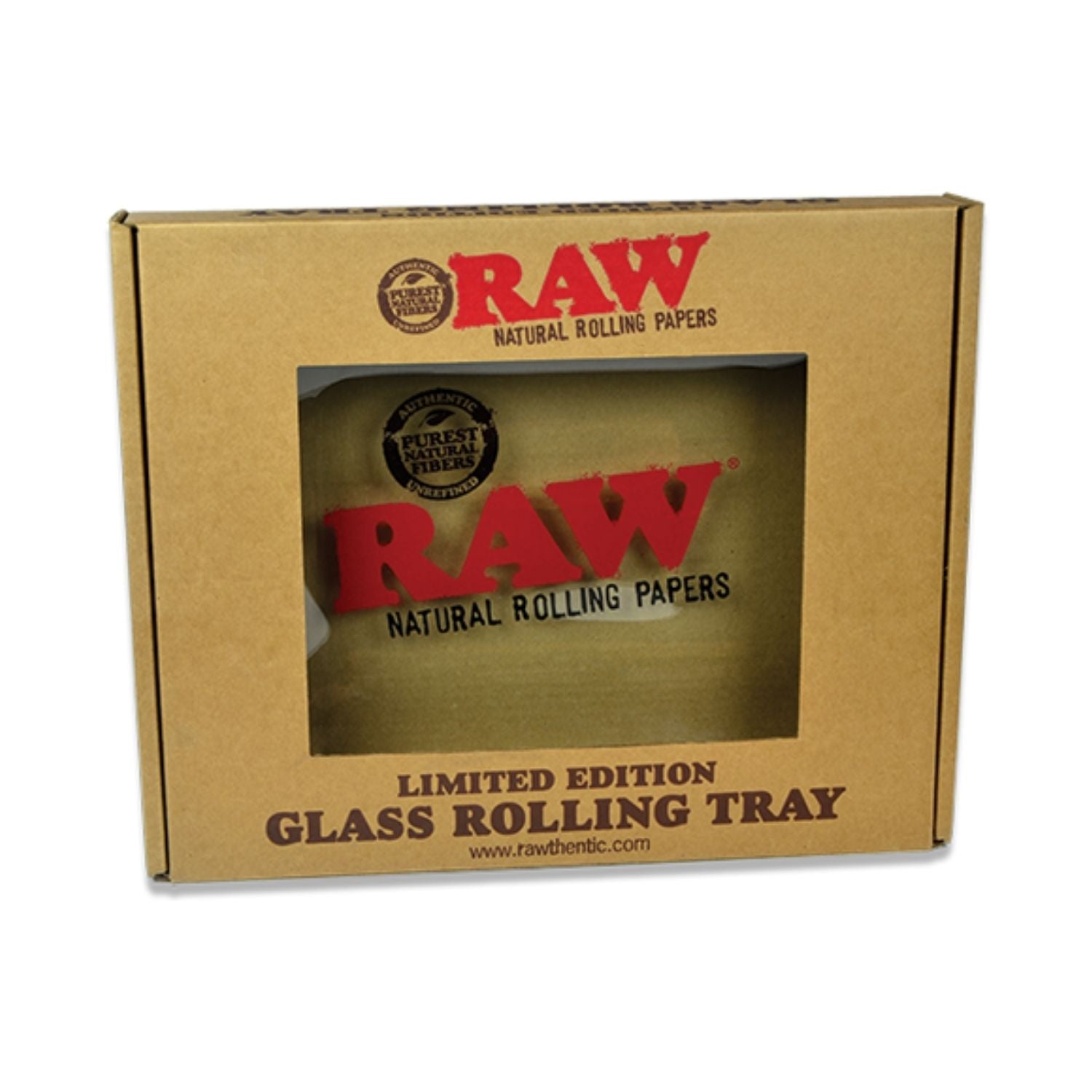RAW Glass Rolling Tray - Mini