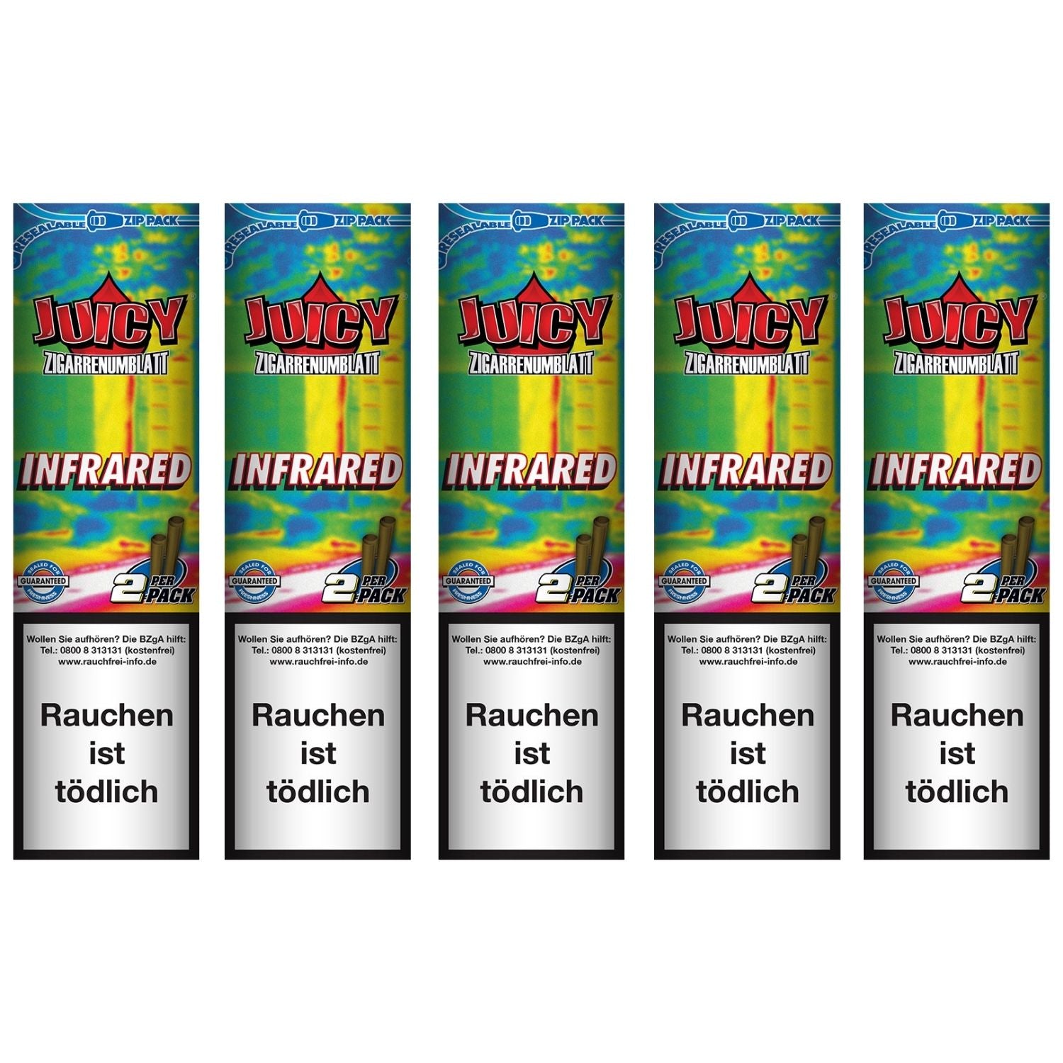 Juicy Double Wraps Blunt - Infrared Flavour