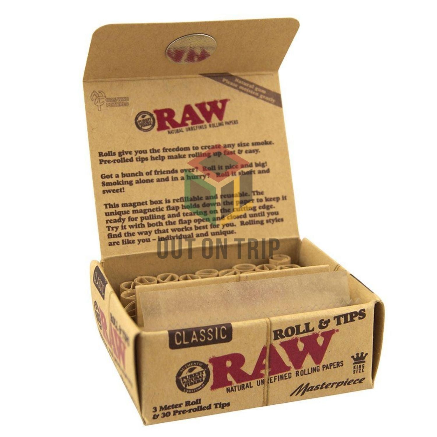 RAW Masterpiece - Roll & Tips