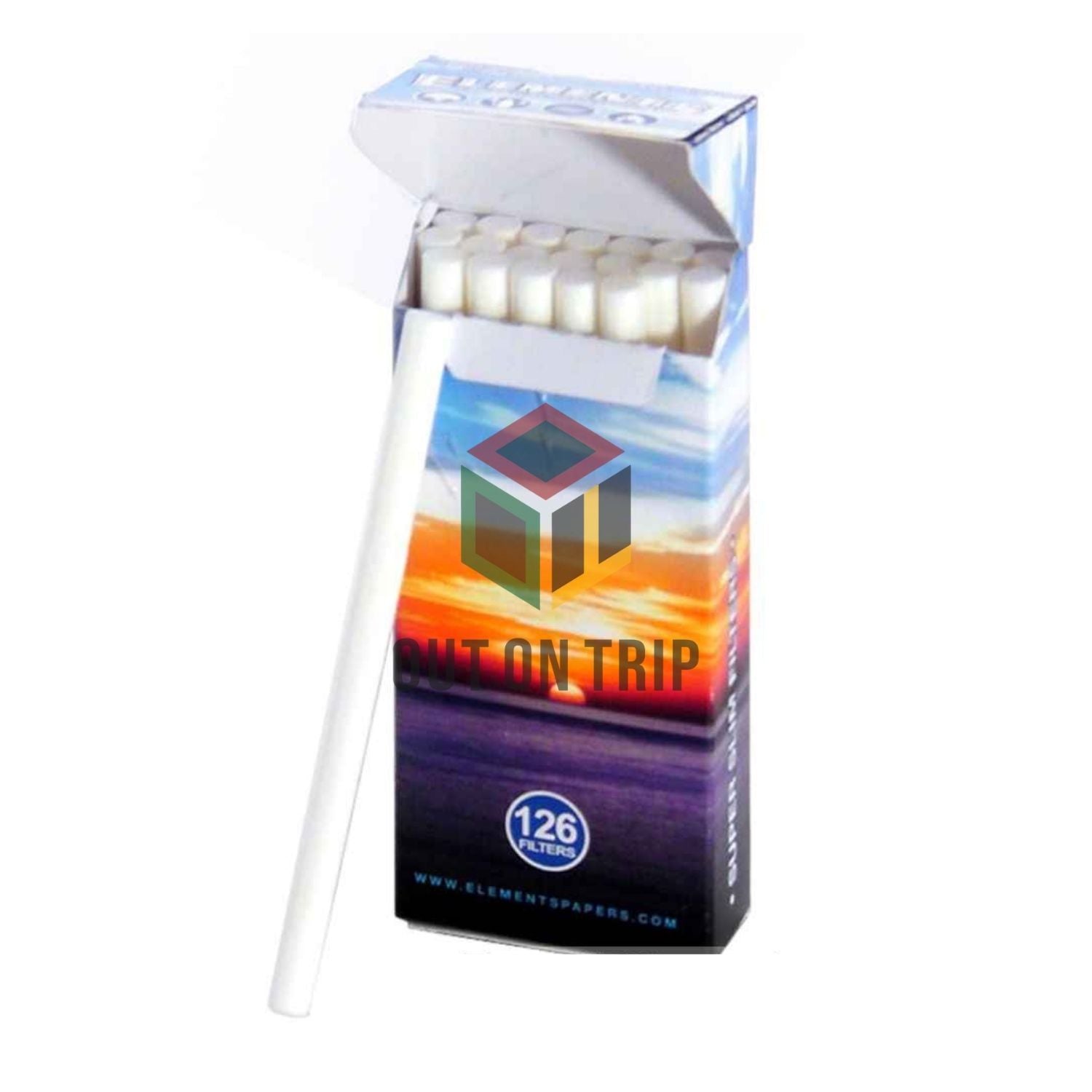 ELEMENTS Slim Filter Tips - 126 Tips