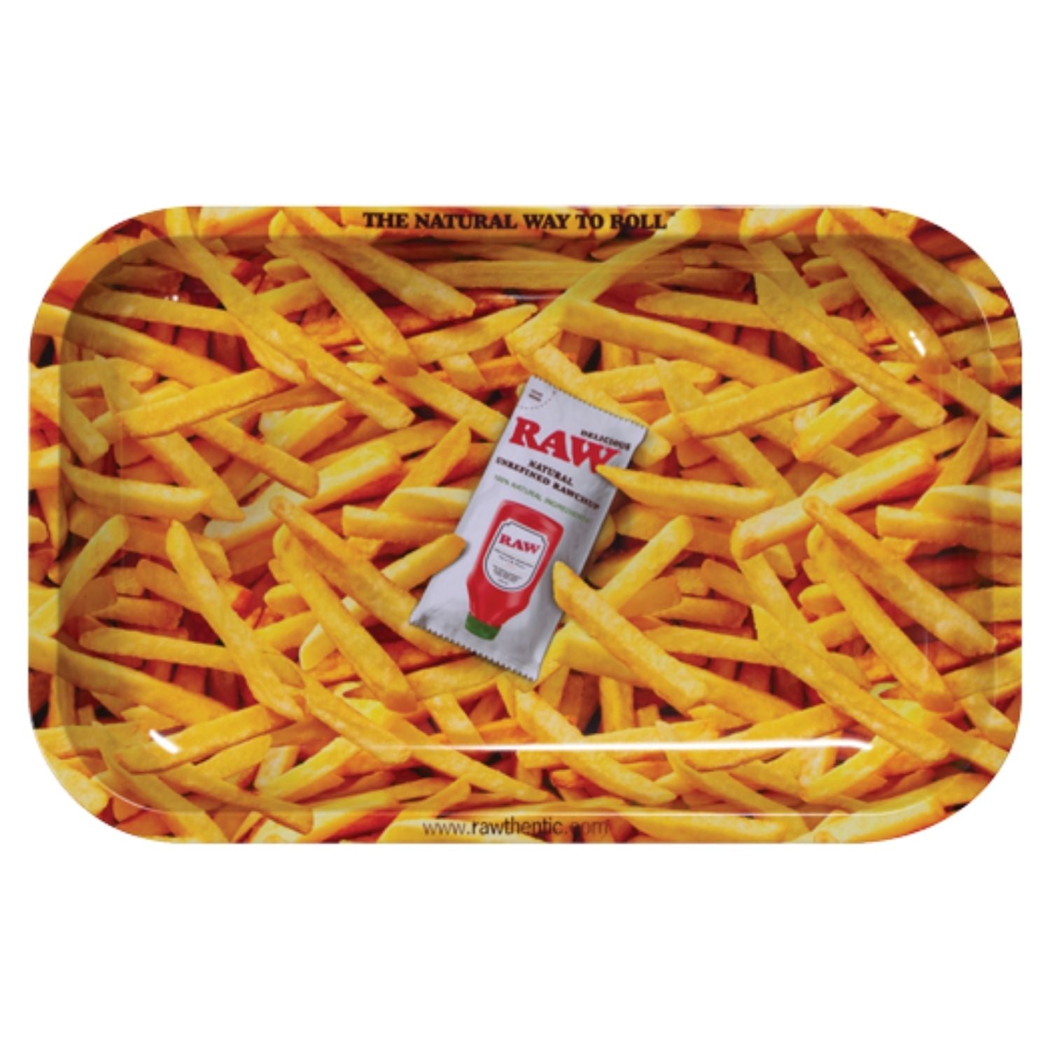 RAW French Fries Rolling Tray - Small