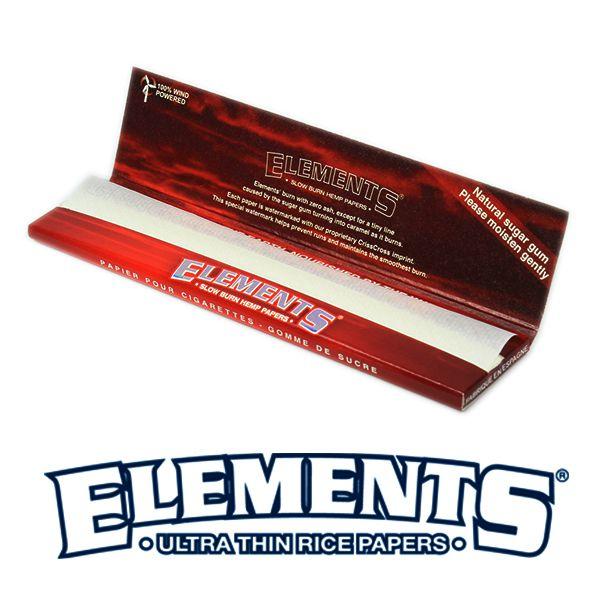 ELEMENTS Red King Size Slim