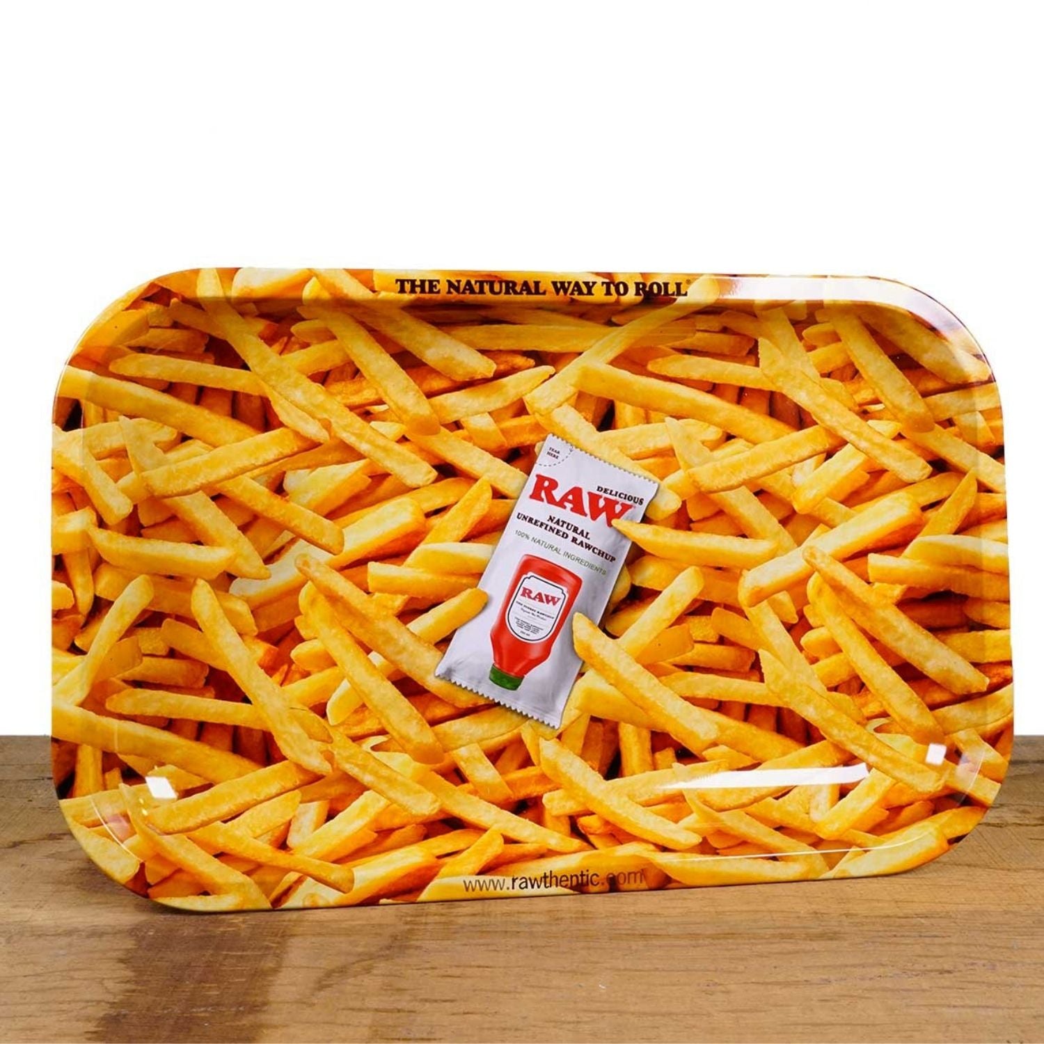 RAW French Fries Rolling Tray - Small