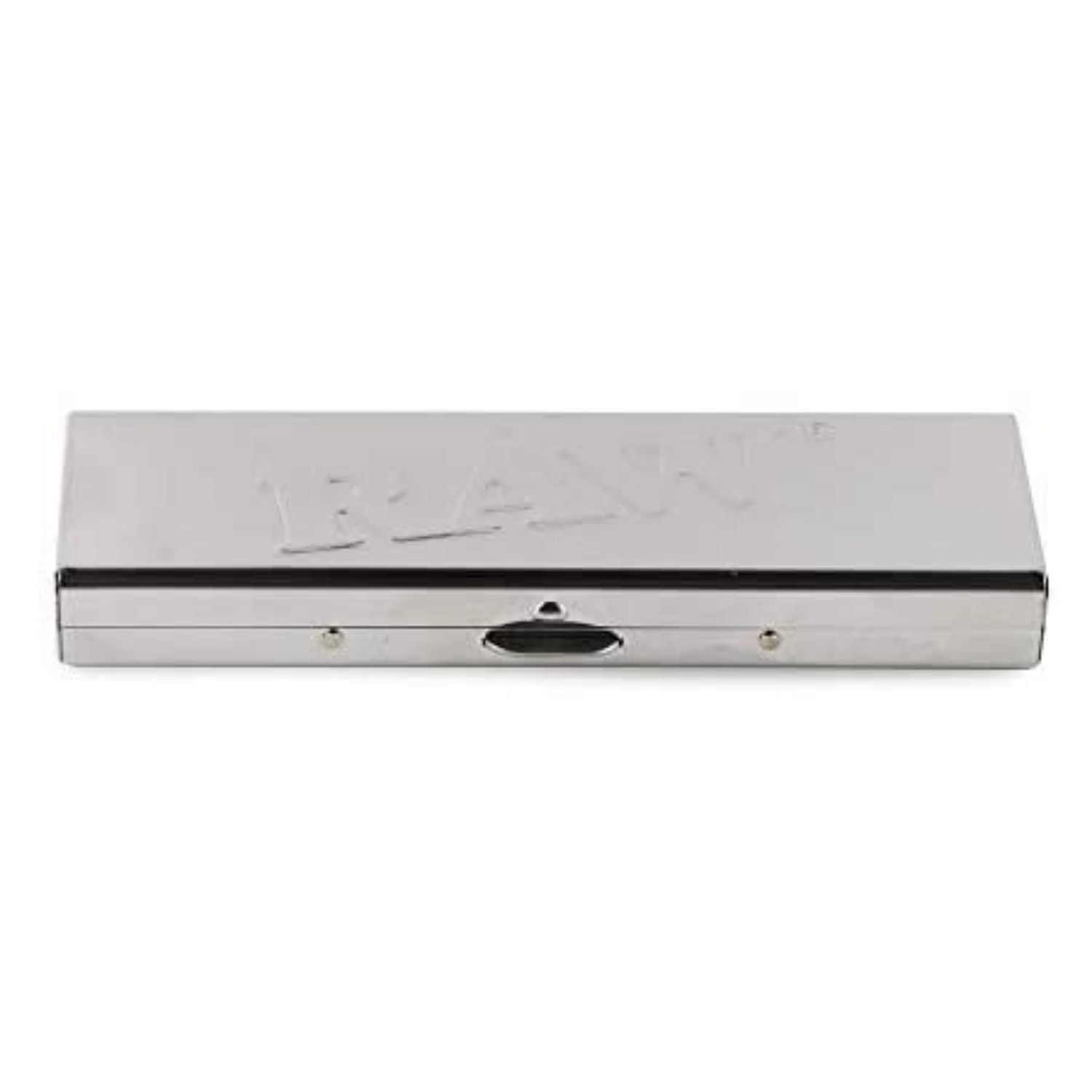 raw cigarette case Rolling Papers Slide Top Tin Metal Box Storage Tobacco Can Raw Double Barrel Holder -
