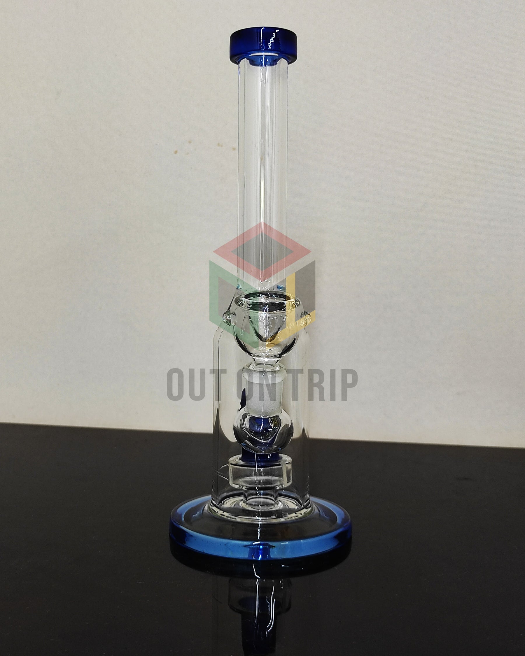 10 Inch Can Assorted Colors Bong with UFO Percolator