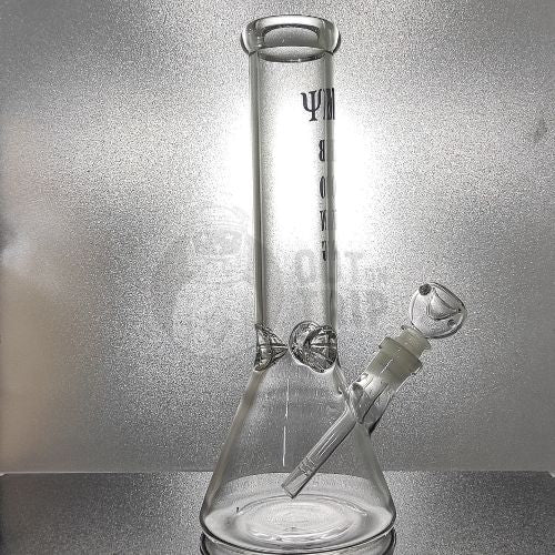 12 INCH CONICAL HEAVY GLASS BONG WITH ICE-CATCHER