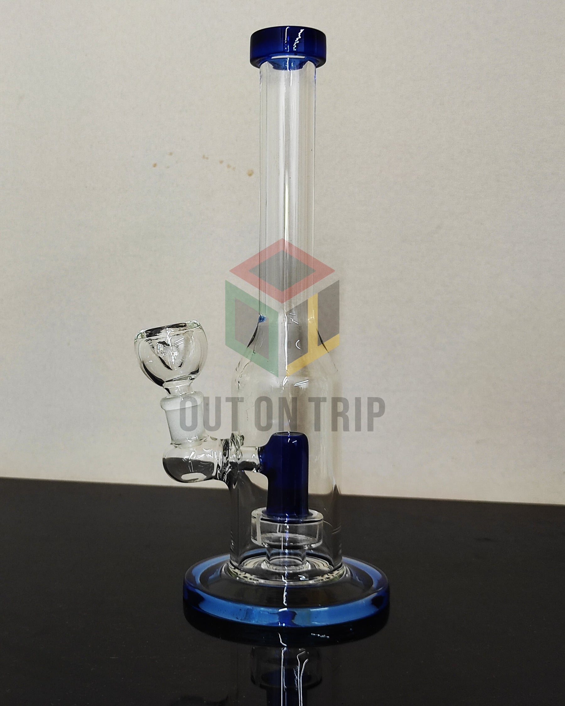 10 Inch Can Assorted Colors Bong with UFO Percolator