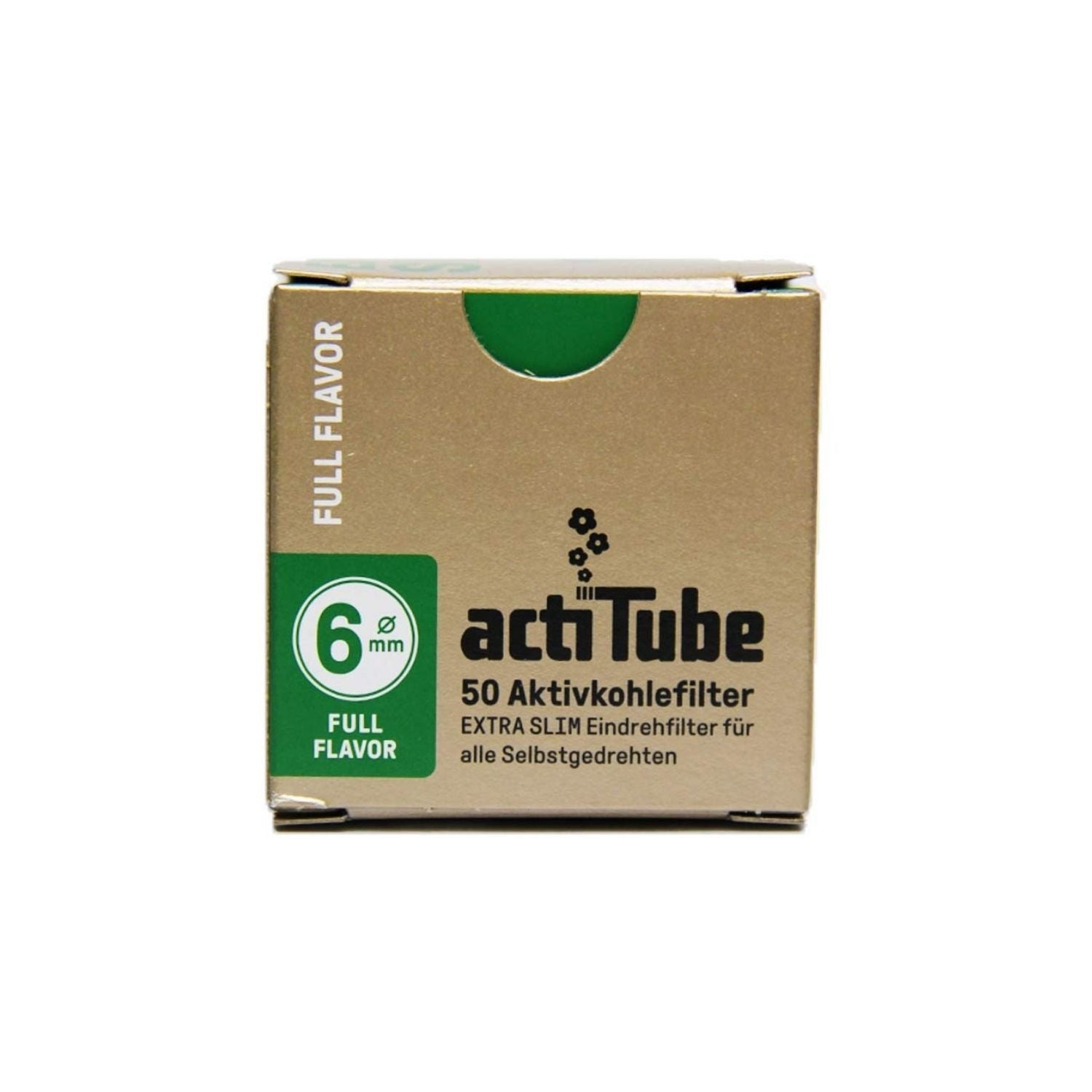 ActiTube Activated Charcoal Extra Slim Filters - 50 Tips