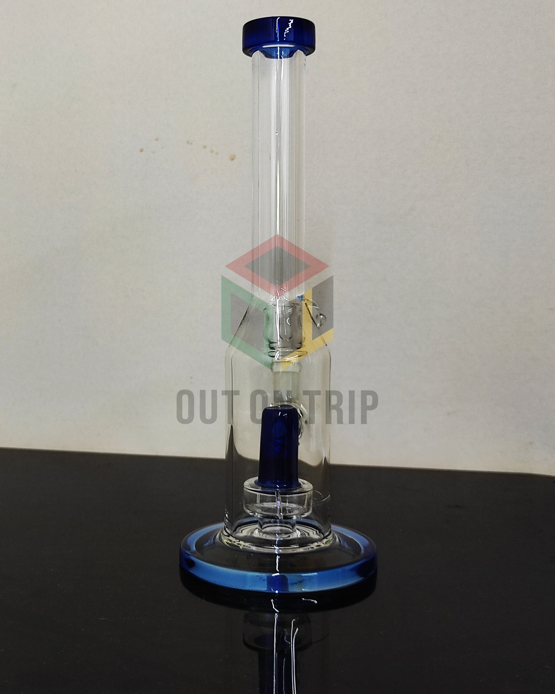 10 Inch Can Assorted Colors Bong with UFO Percolator
