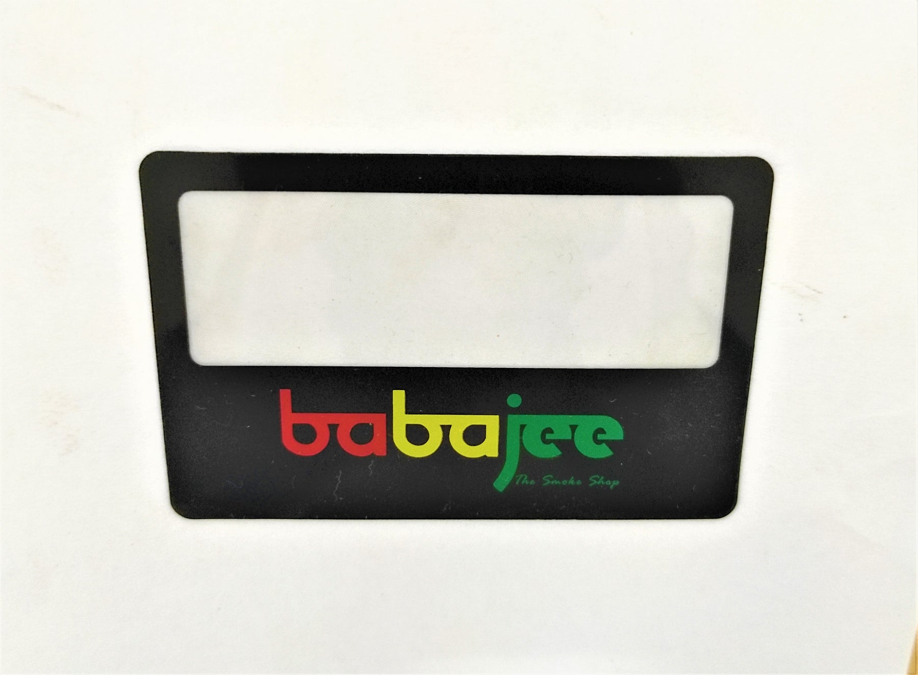 Babajee MAGNIFYING CARD