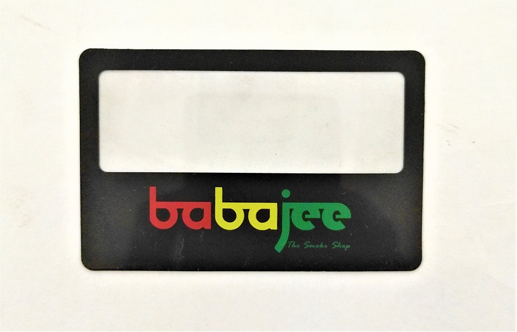 Babajee MAGNIFYING CARD