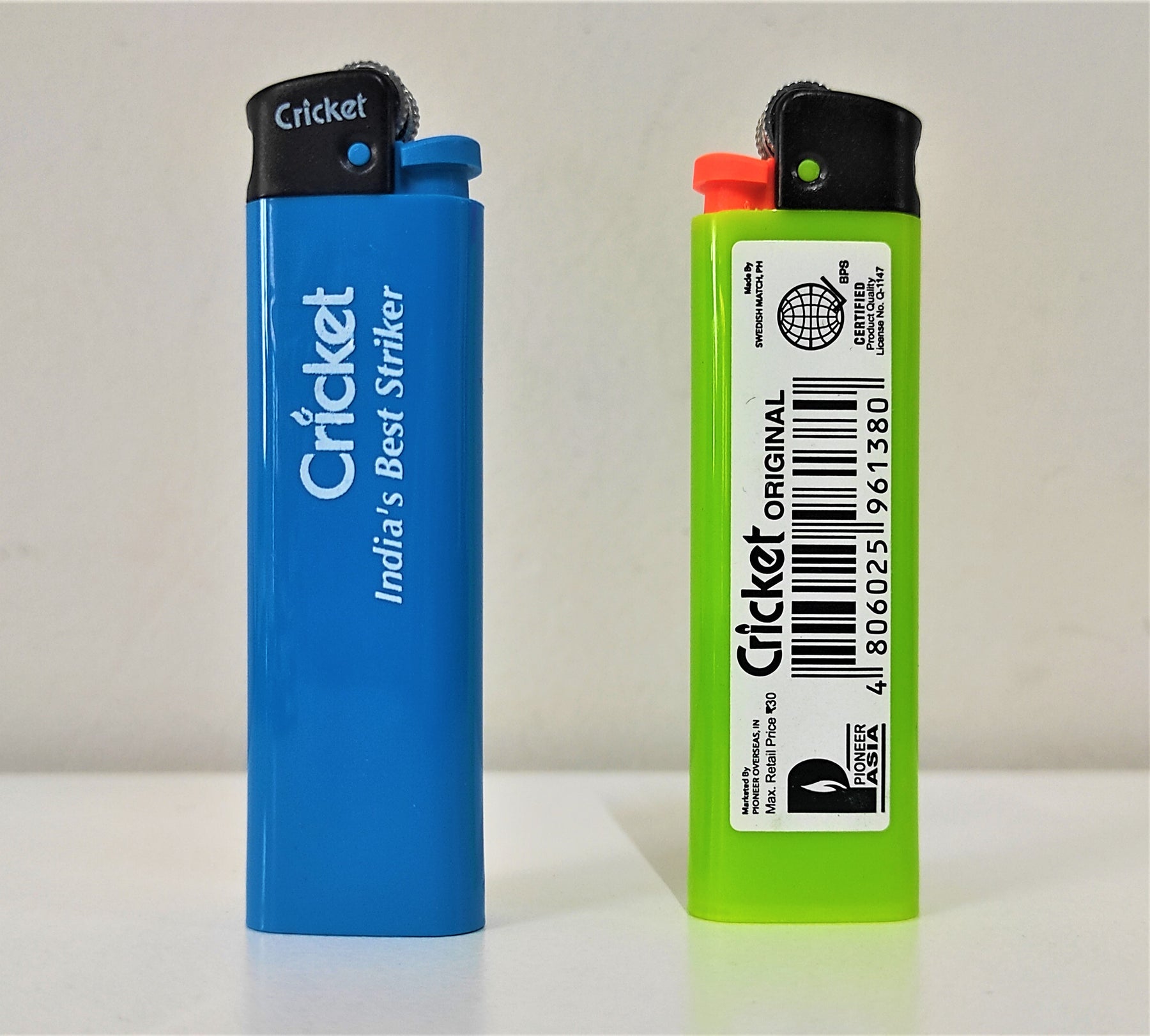 Cricket Disposable Lighters - Mixed Color Fluo (Original)