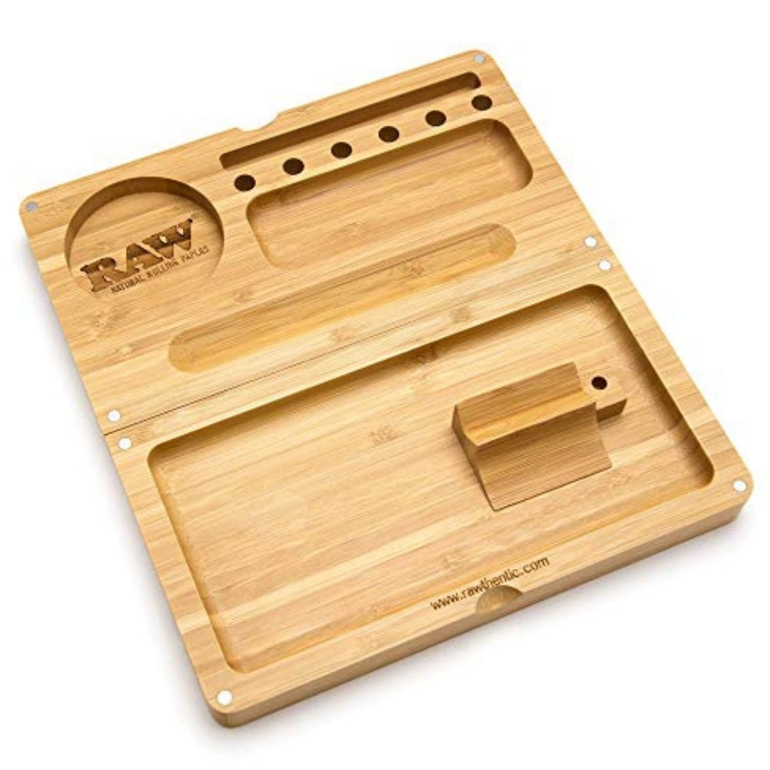 RAW Backflip Bamboo Rolling Tray