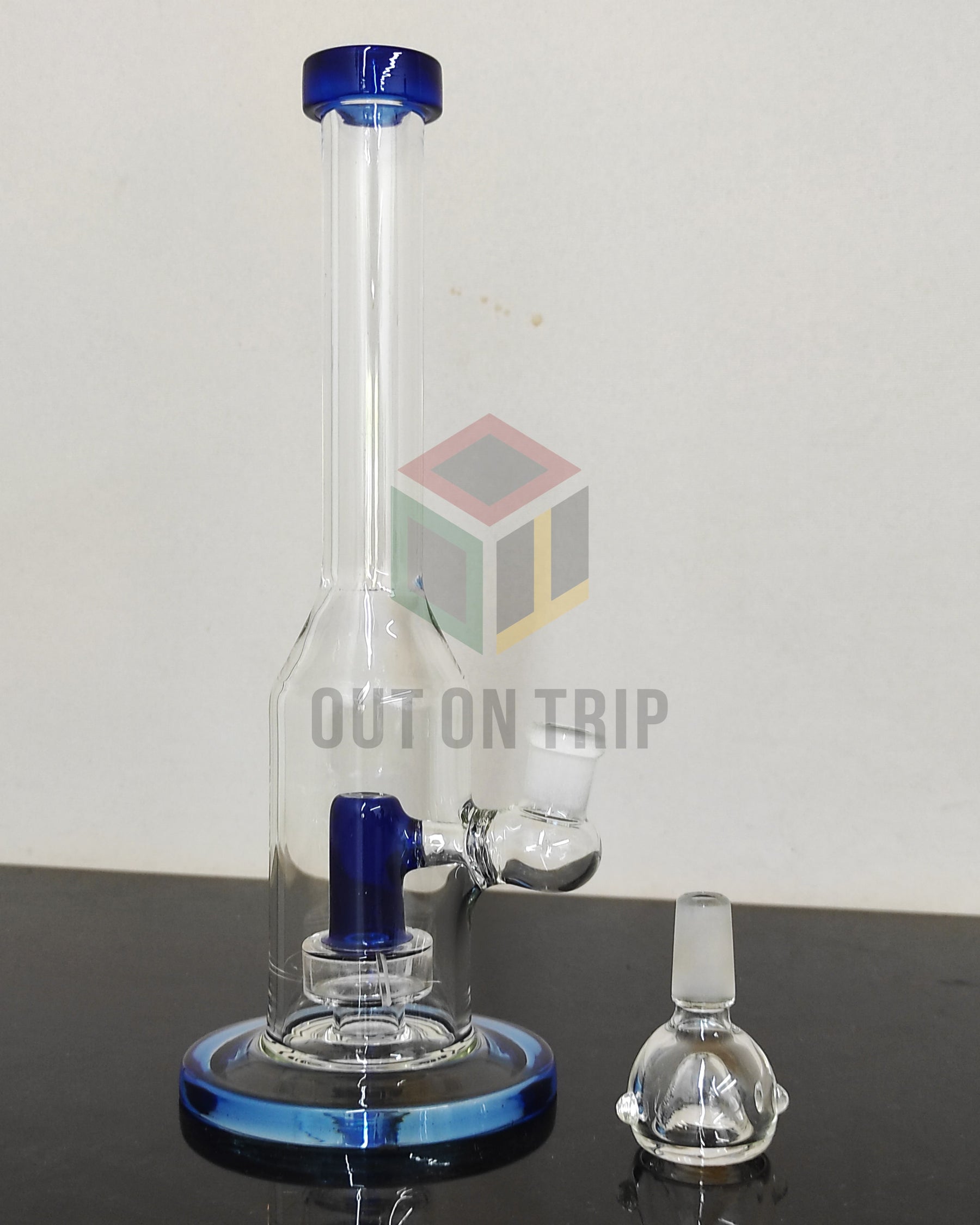 10 Inch Can Assorted Colors Bong with UFO Percolator