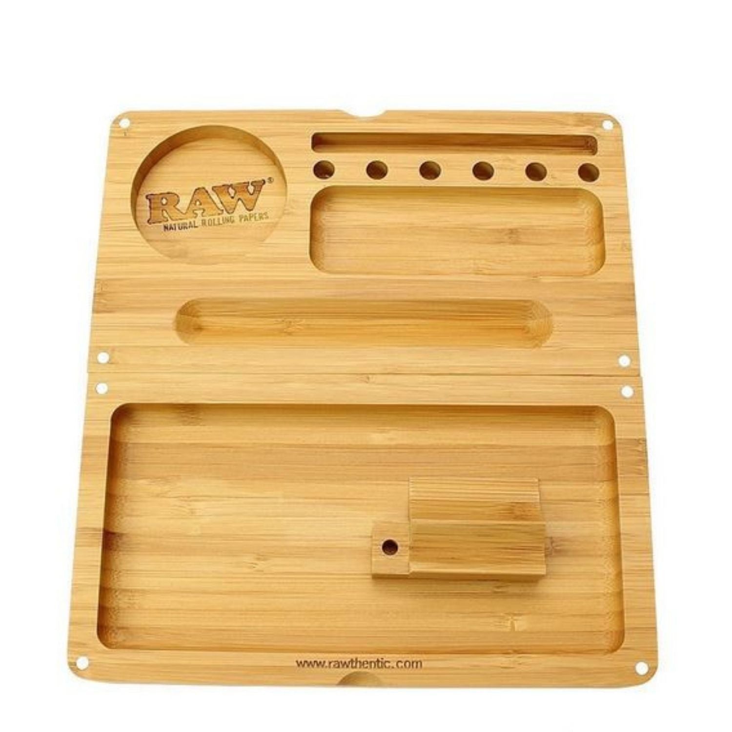 RAW Backflip Bamboo Rolling Tray