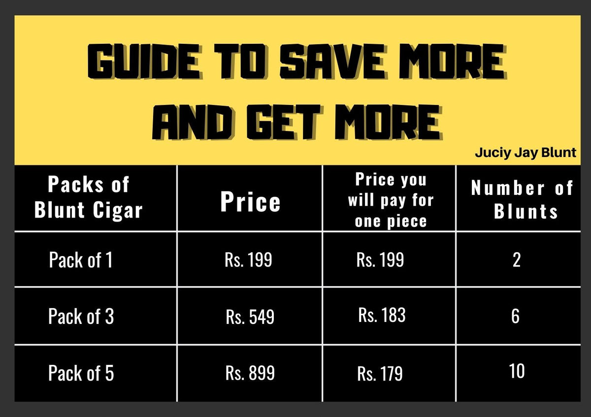 Juicy Double Wraps Blunt - Blue Flavour