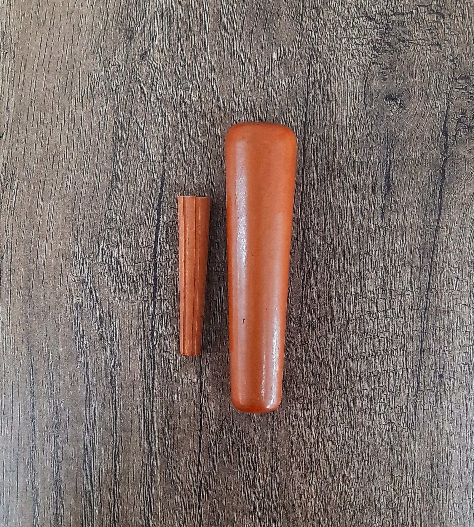 Handmade 4 Inch Clay Chillum