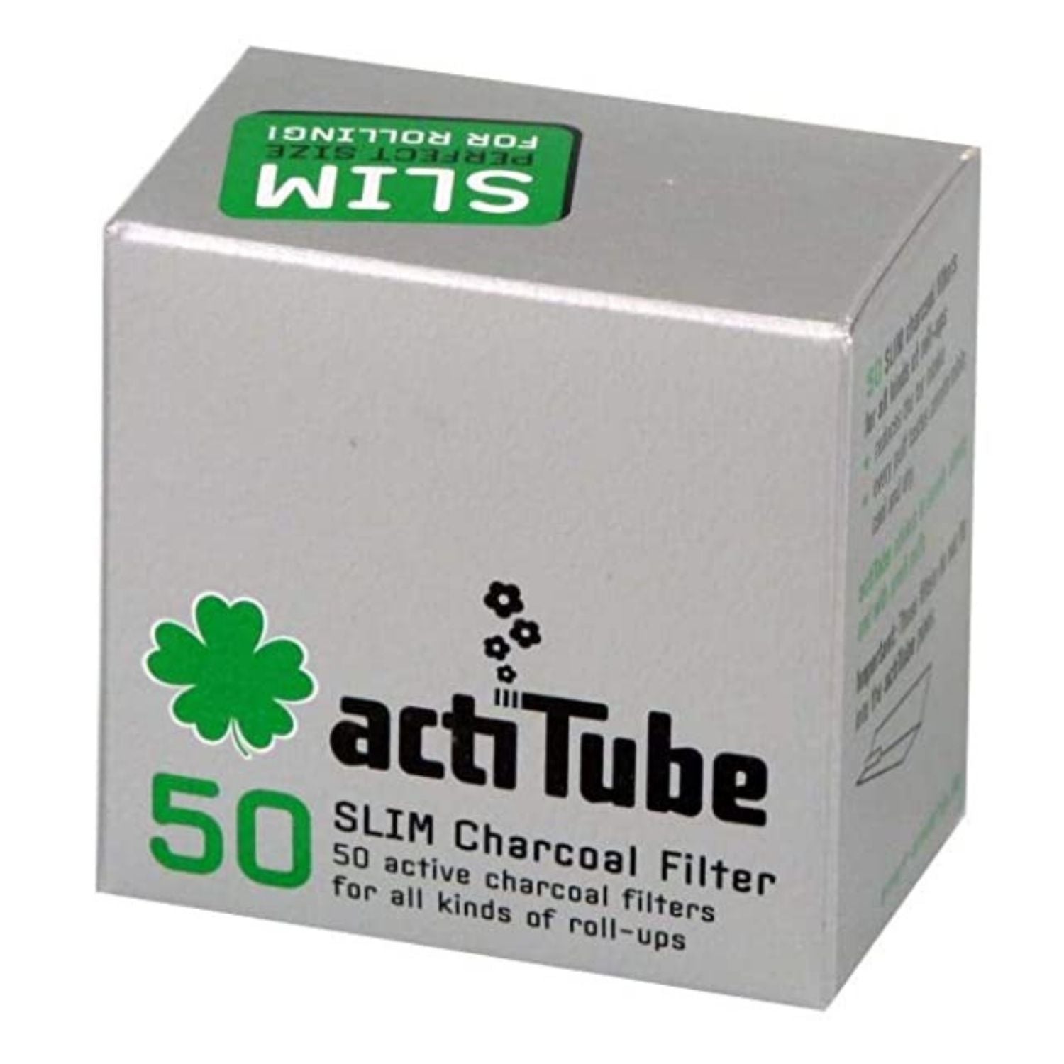 ActiTube Activated Charcoal Slim Filters - 50 Tips