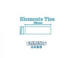 Elements ROLLING PAPER FILTER TIPS/ROACH Pack of 3 or 5 - Outontrip