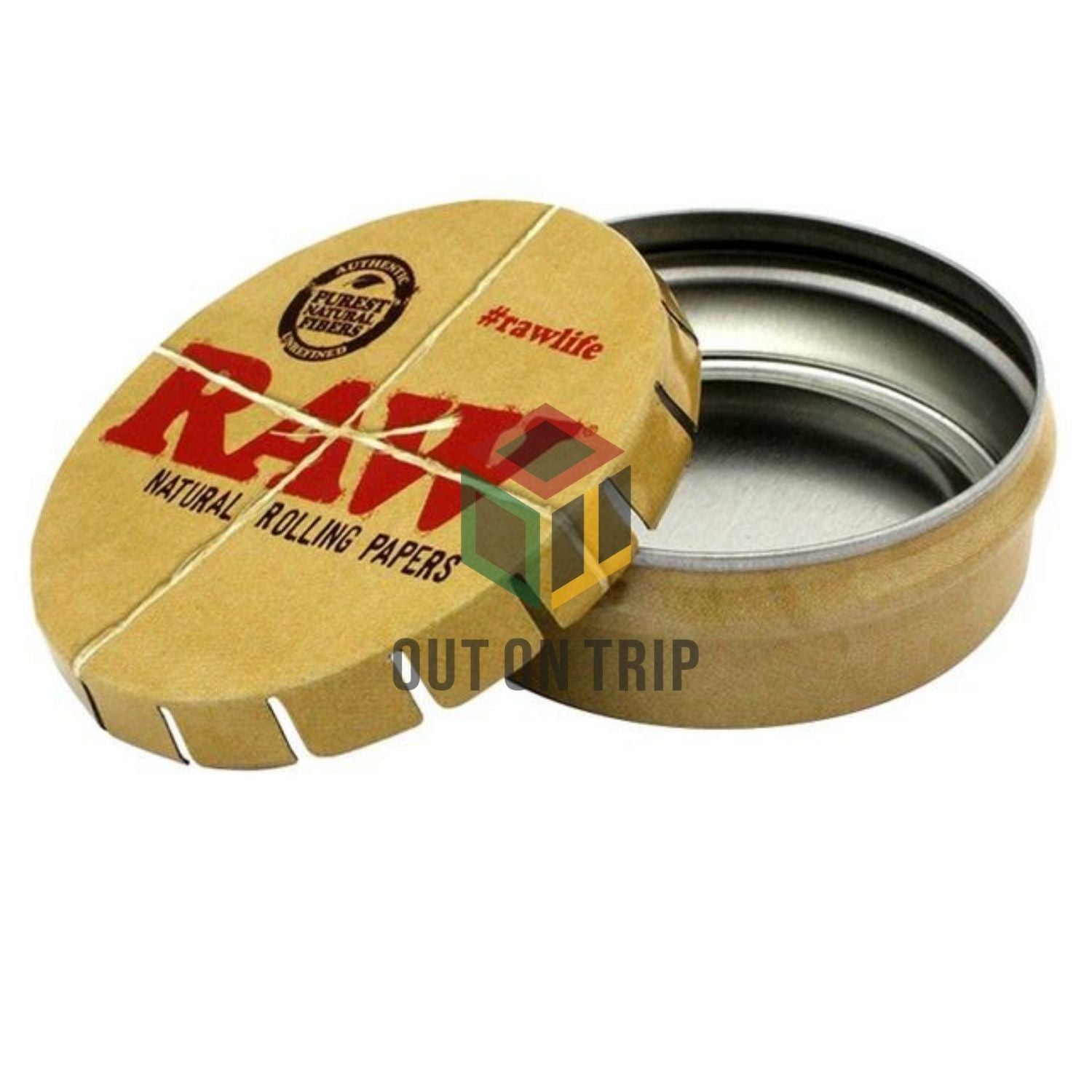 RAW Pop Up Tin Box - Storage Box