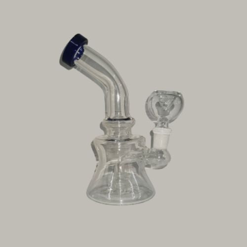 7 Inch Bulbous Funnel Assorted Colors Bong