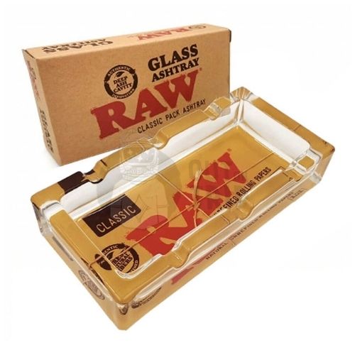 RAW CLASSIC GLASS ASHTRAY