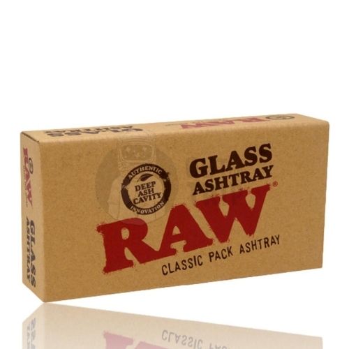 RAW CLASSIC GLASS ASHTRAY