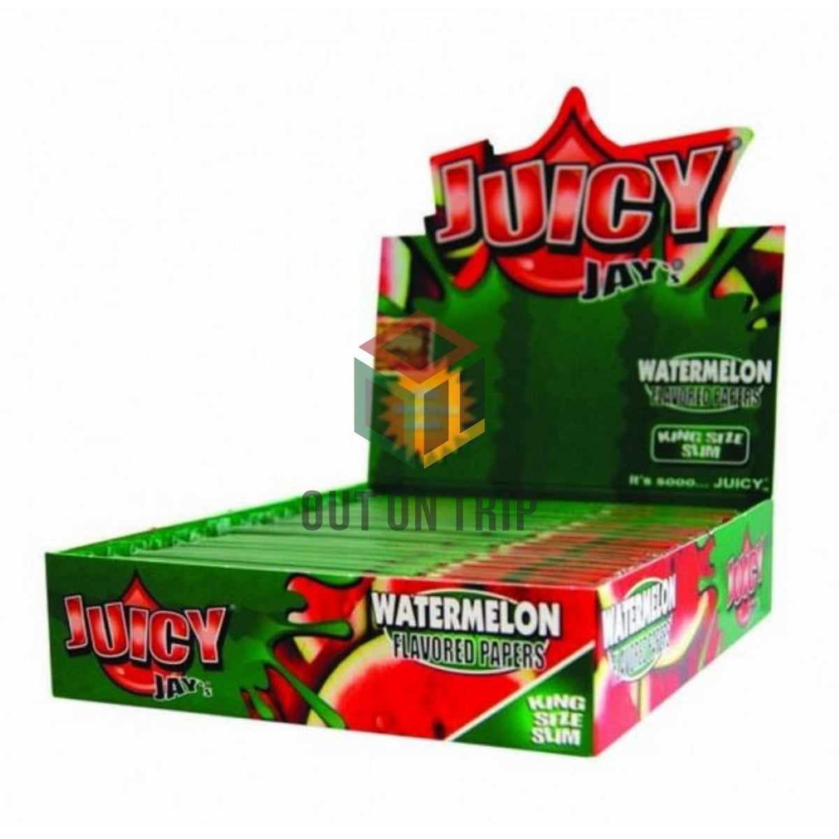 Juicy Jay Rolling Paper - Watermelon Flavor - KSS
