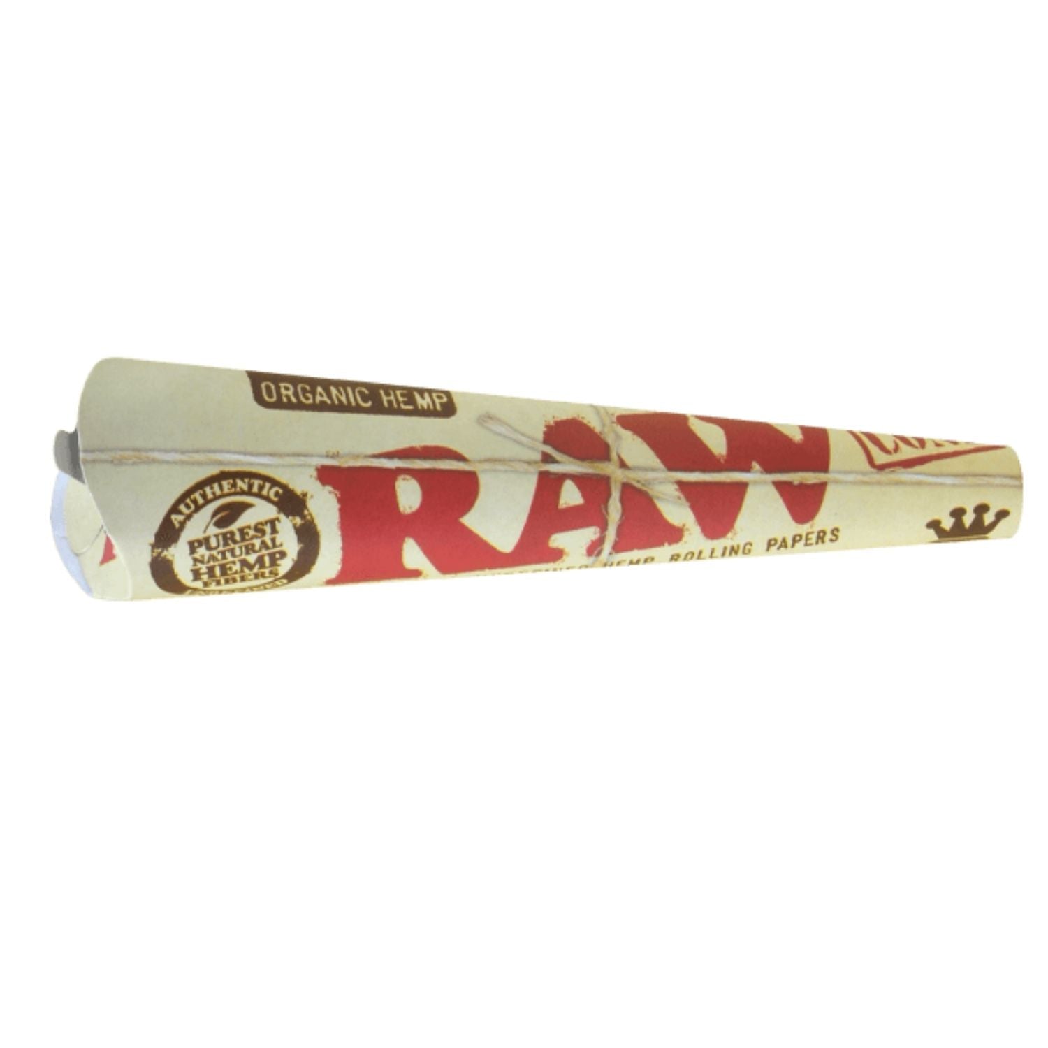 RAW Organic Prerolled Cones King Size - 3 Cones