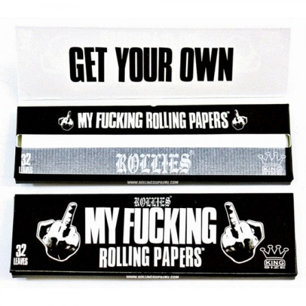 Rollies 'My F'Kn Paper' Rolling Paper King Size