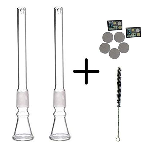 Glass Bong Long Shooter - 18.8mm - 2 Pieces