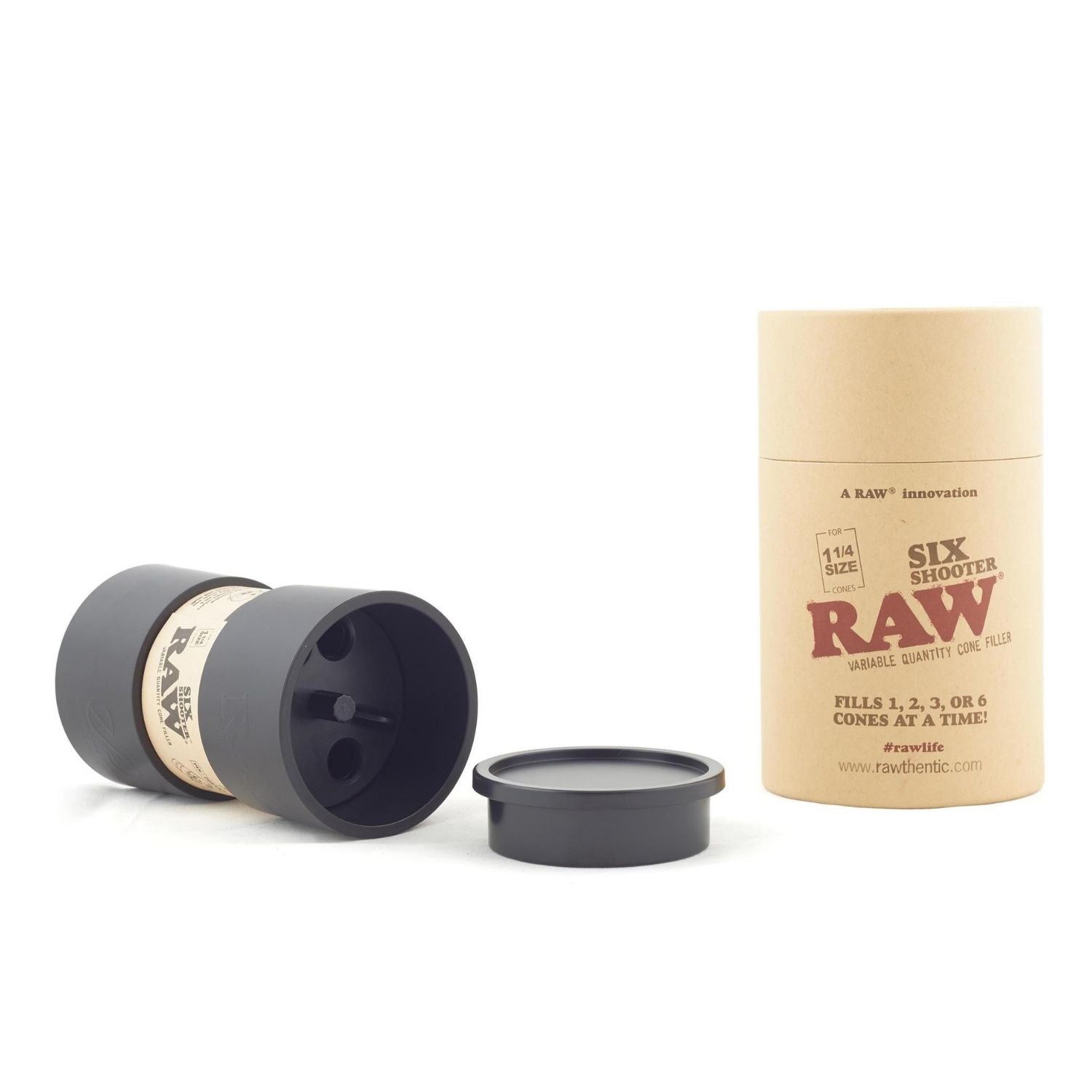 RAW Six Shooter - King Size Cone Filler