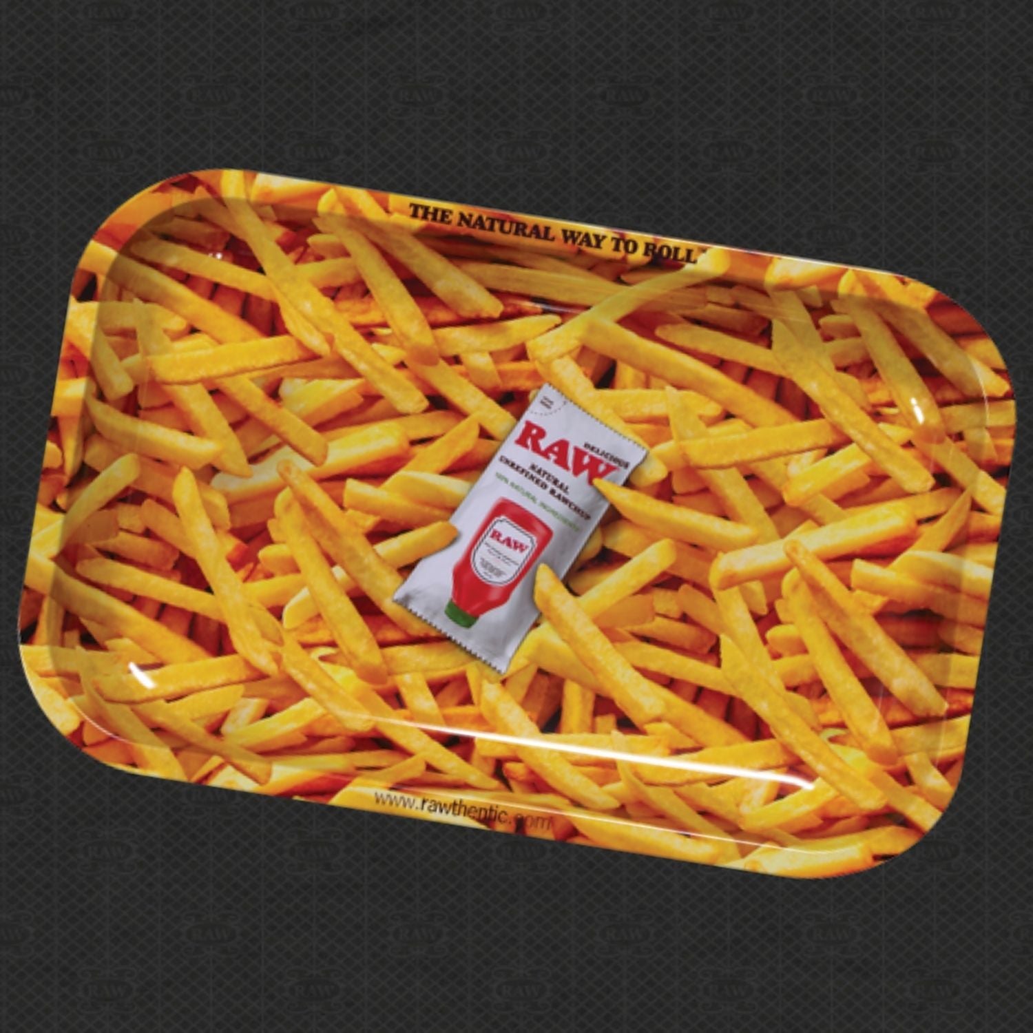 RAW French Fries Rolling Tray - Small