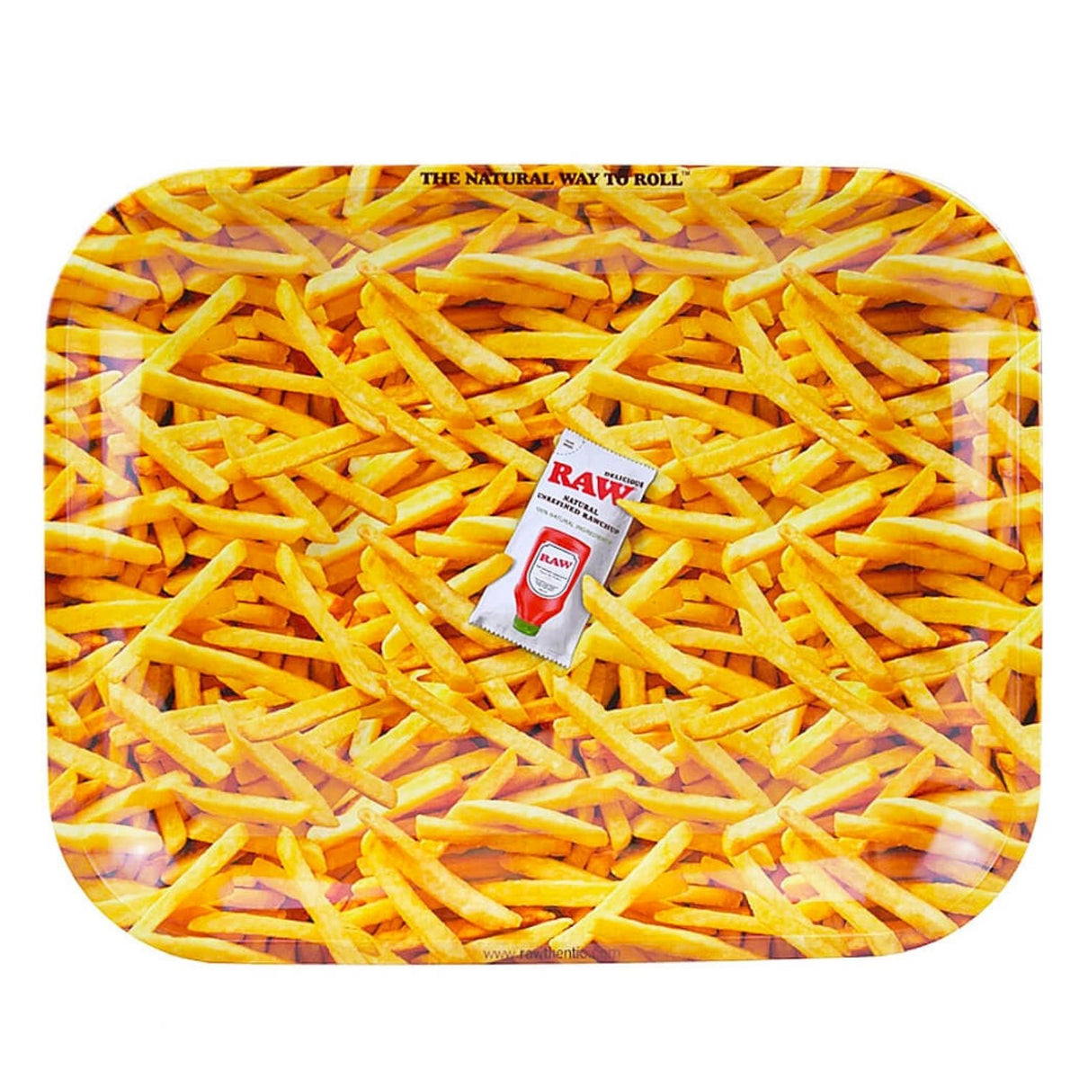 RAW French Fries Rolling Tray - Medium