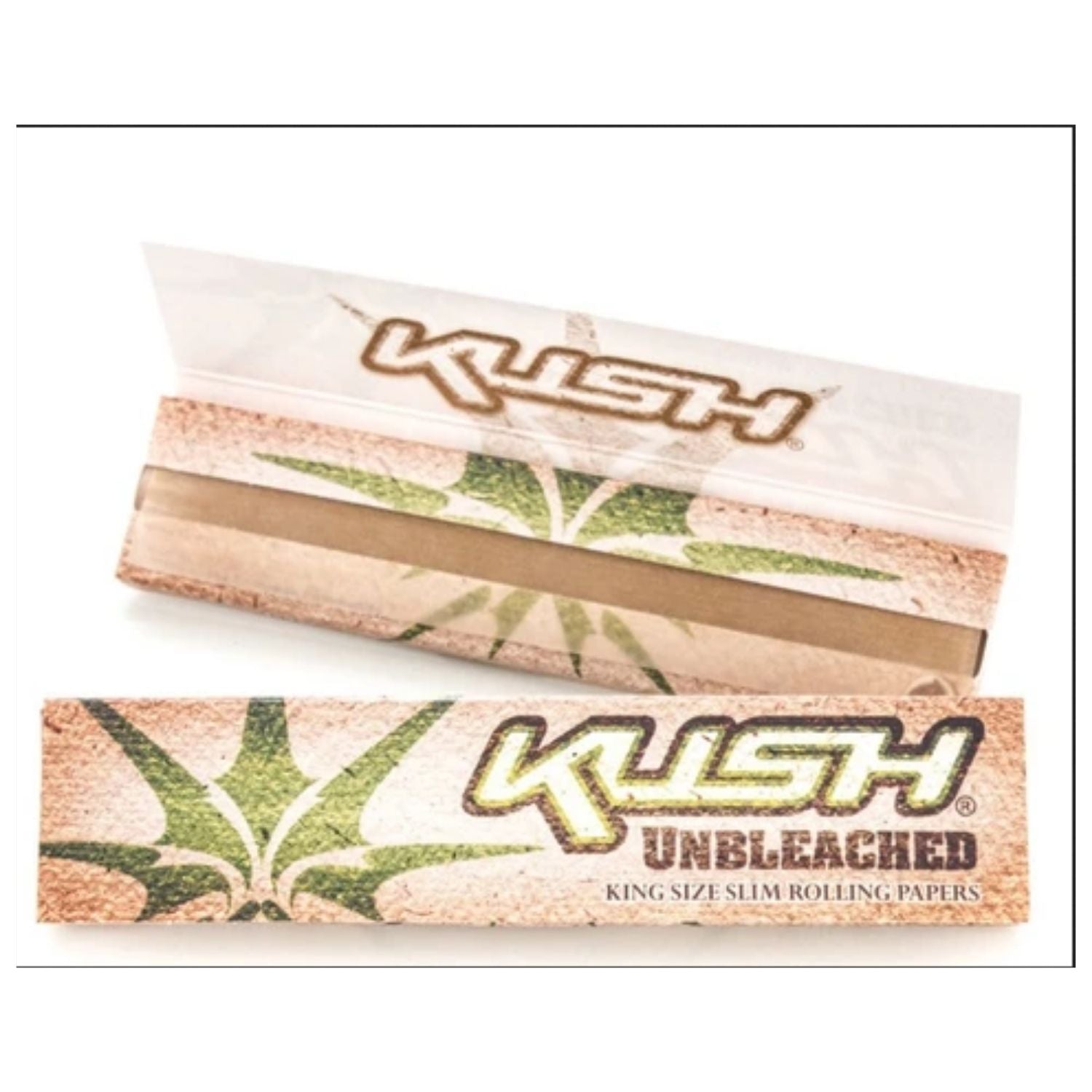 KUSH Unbleached Rolling Paper - King Size Slim