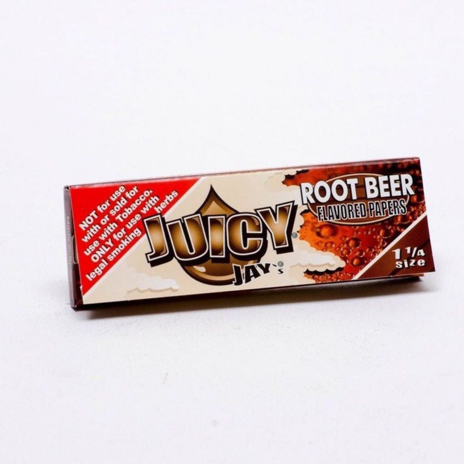 Juicy Jay Rolling Papers - Root Beer Flavor - 1 1/4 Size