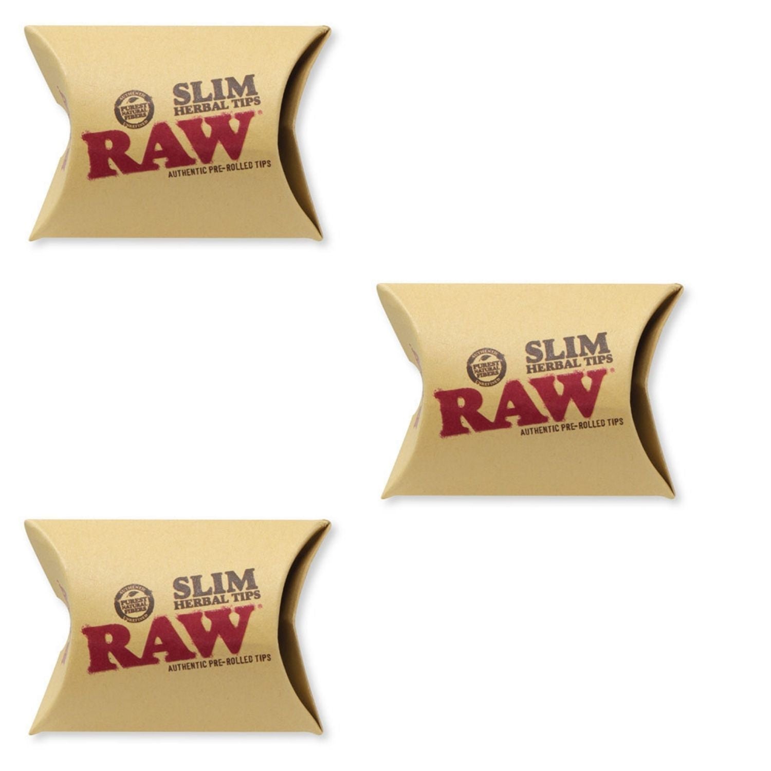 RAW Prerolled Slim Filter Tips - 21 Tips