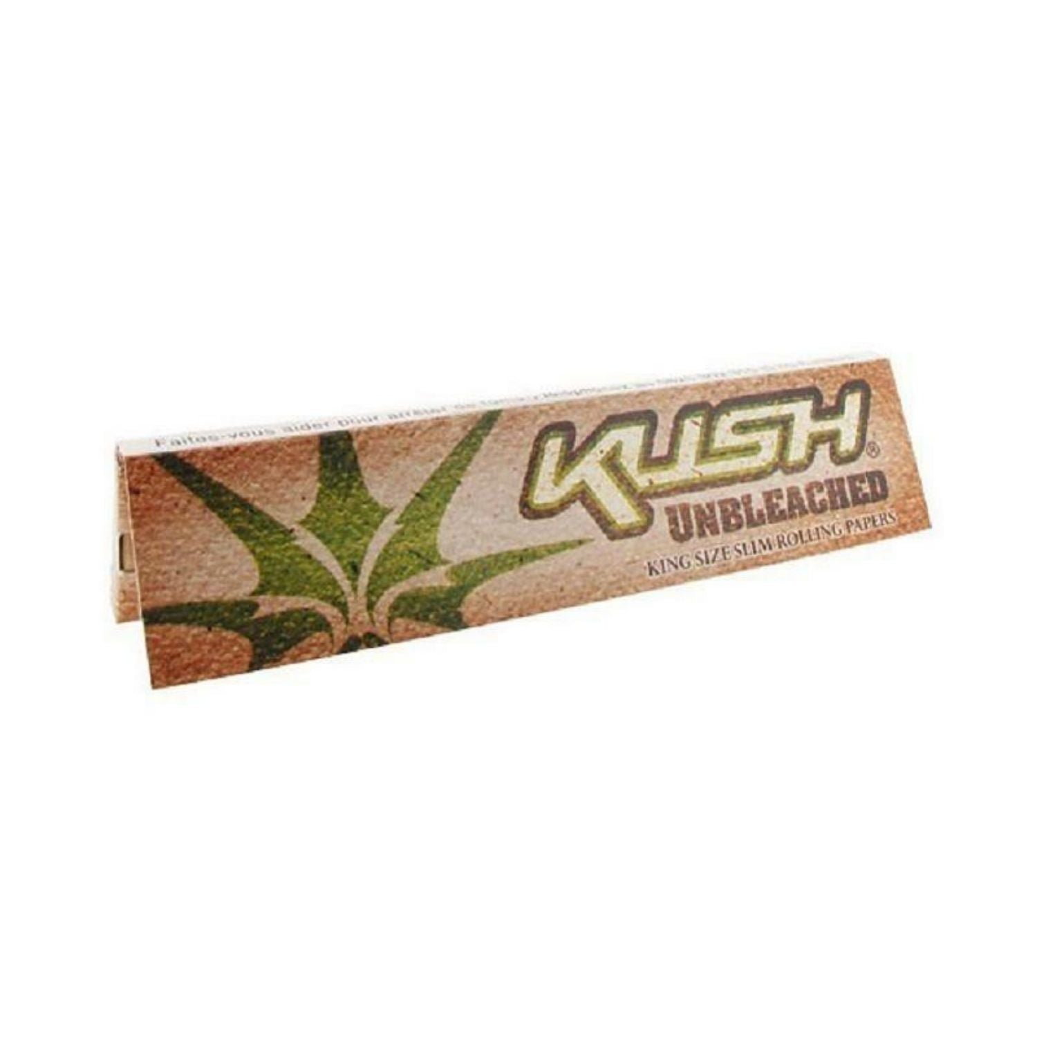 KUSH Unbleached Rolling Paper - King Size Slim