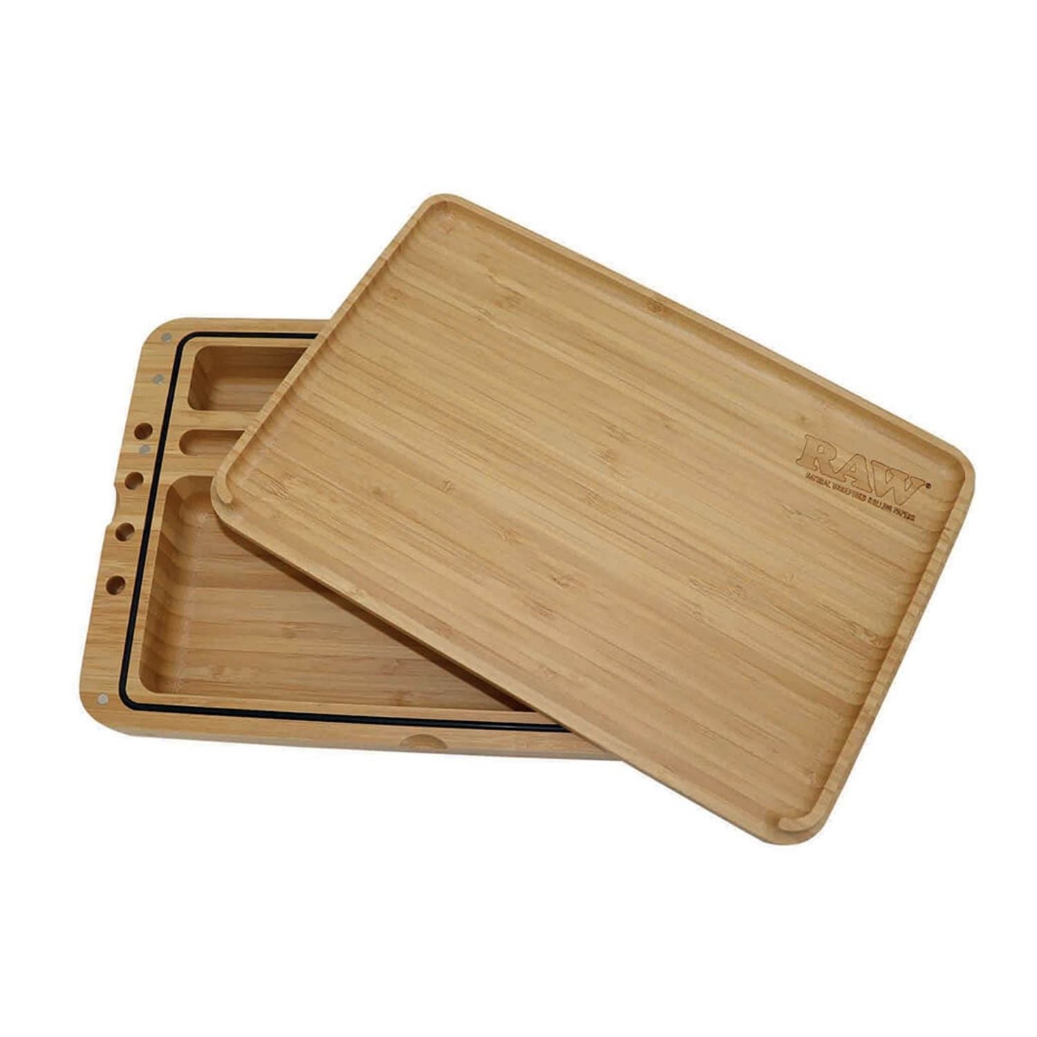 RAW Spirit Box - Wooden Rolling Tray