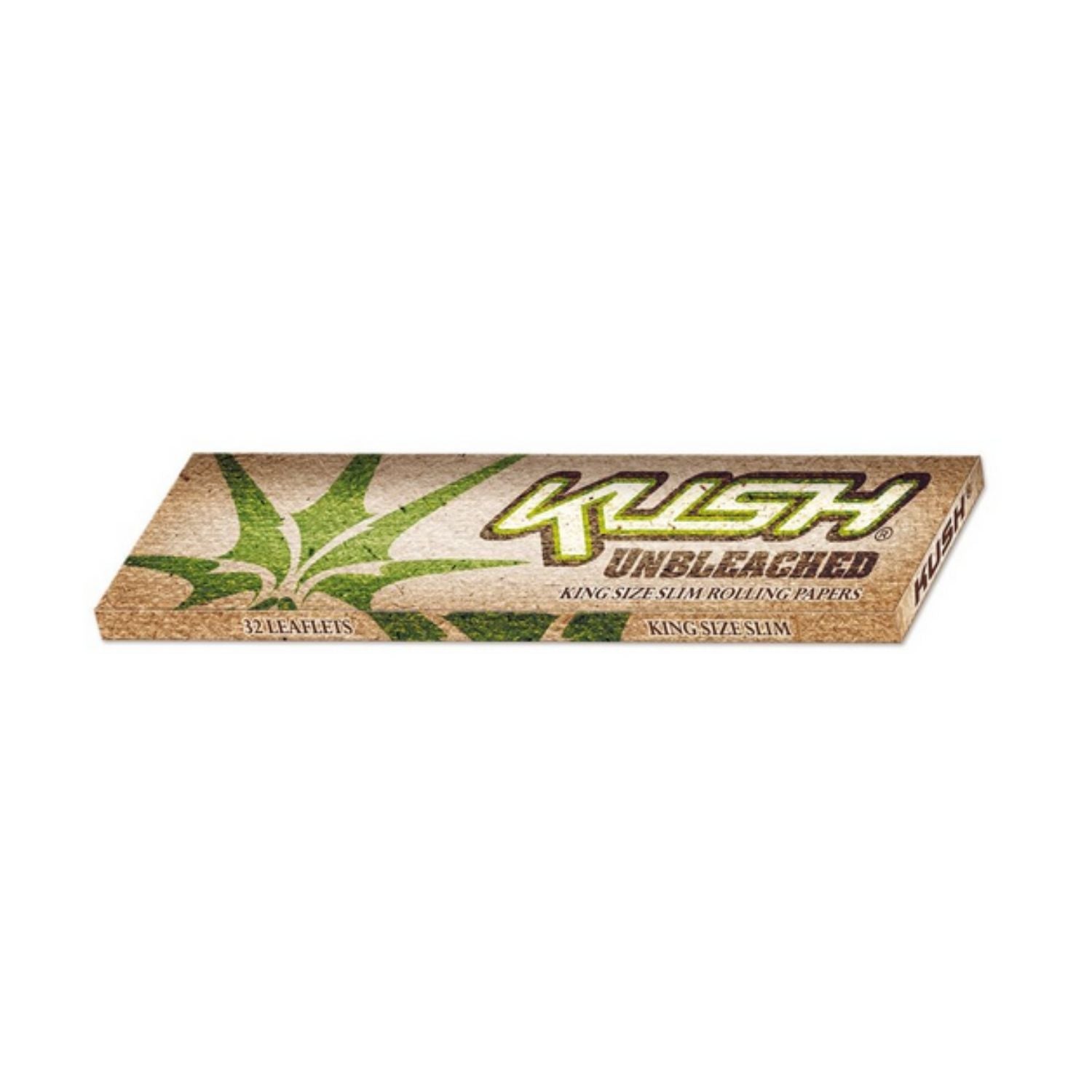 KUSH Unbleached Rolling Paper - King Size Slim