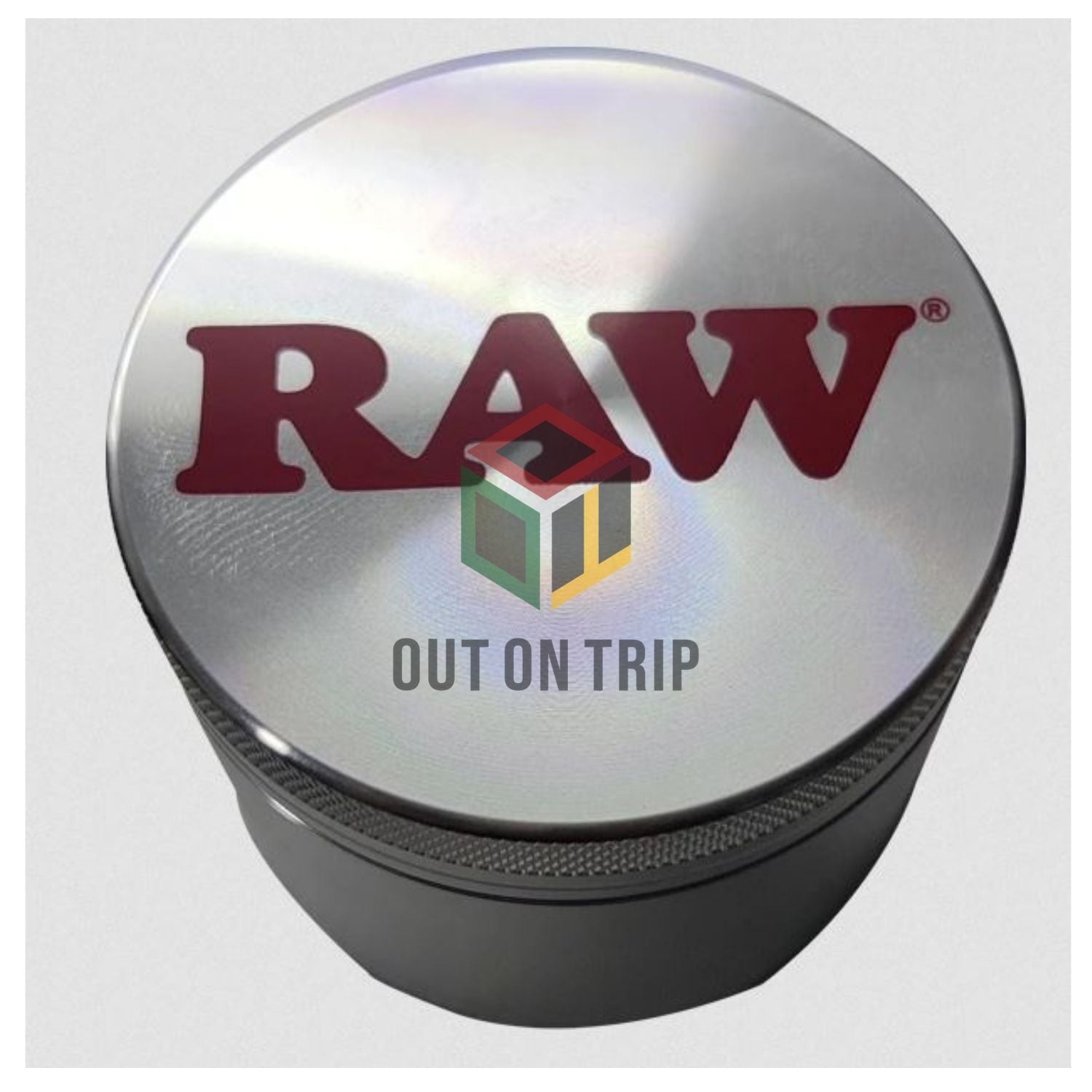 RAW Classic Aluminium Large Herb Crusher - 56MM