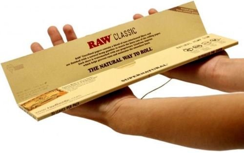 RAW CLASSIC 12INCH SUPERNATURAL ROLLING PAPERS - Outontrip